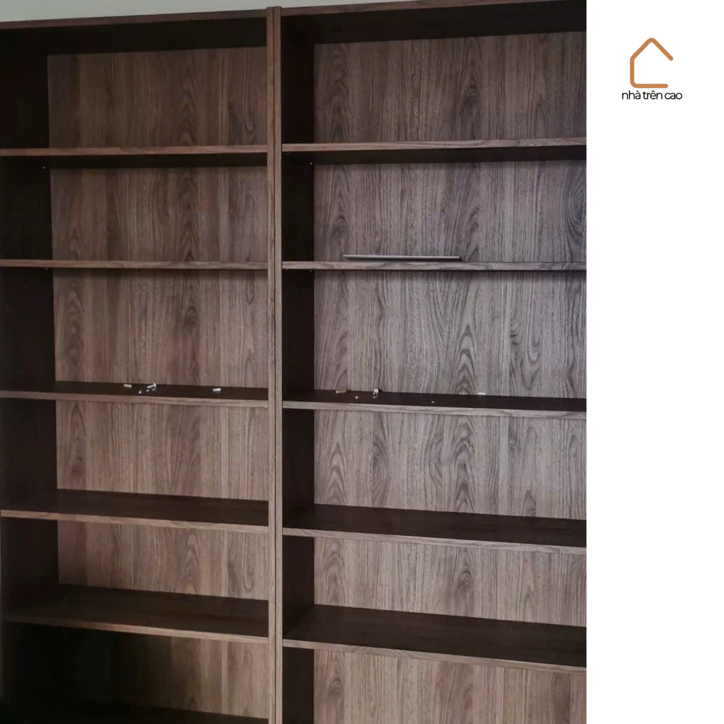 JAK, Kệ sách 5 tầng size nhỏ, DSH_039, 60x28x170cm, Nội thất Nhà trên cao