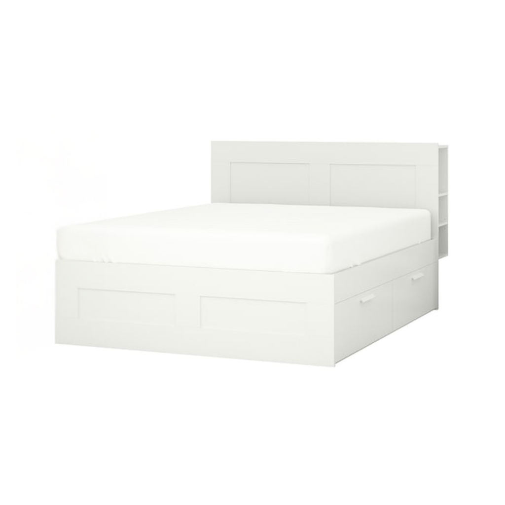 KAYLE, Giường ngủ tân cổ điển 4 hộc tủ, BFR_017, 232x111cm, Nội thất Nhà trên cao