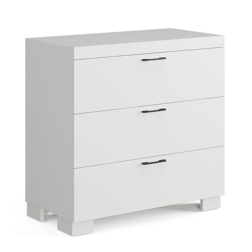 ENRI, Tủ lưu trữ đồ dùng 3 ngăn kéo, CAB_344, 78x40x76cm, Nội thất Nhà trên cao
