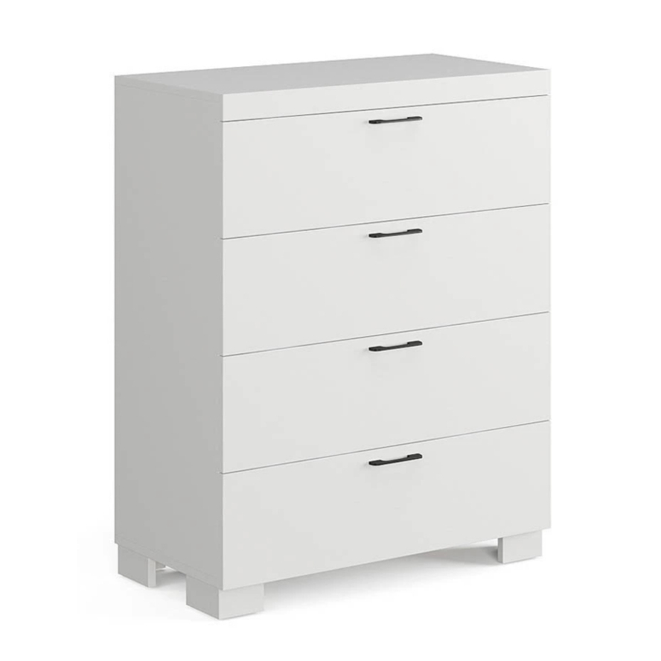 ENRI, Tủ lưu trữ đồ dùng 4 ngăn kéo, CAB_343, 78x40x98cm, Nội thất Nhà trên cao