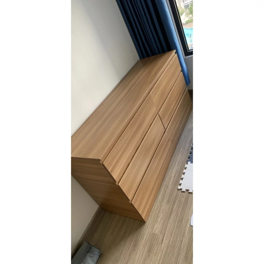 MOLY, Tủ lưu trữ 3 tầng 6 ngăn kéo, CAB_189, 160x48x78cm, Nội thất Nhà trên cao