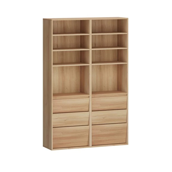 EKIL, Tủ trưng bày, DSH_013, 120x35x185cm, Nội thất Nhà trên cao