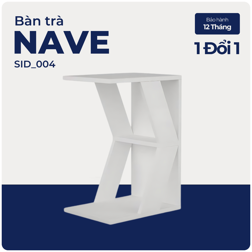 NAVE, Bàn đọc sách - Bàn trà đa năng, SID_004, 30x40x57cm, Nội thất Nhà trên cao