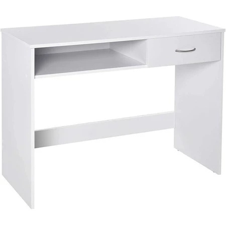 ELDE, Bàn làm việc 2 ngăn tủ, DES_023, 100x45x75cm, Nội thất Nhà trên cao