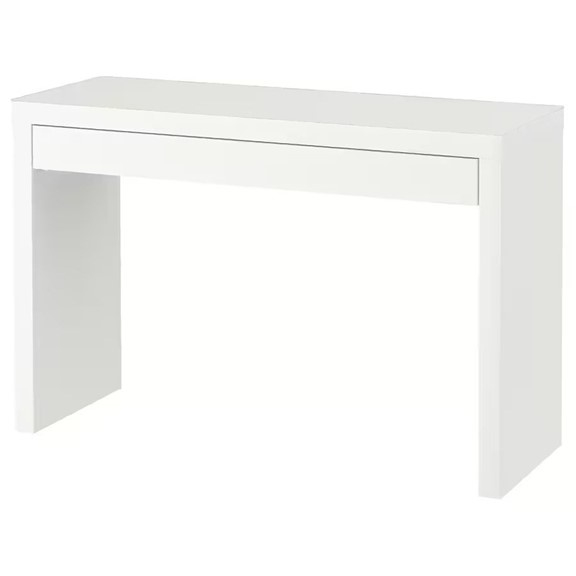 MOLY, Bàn trang điểm, bàn làm việc 1 tủ kéo, DRE_005, 120x39x75cm, Nội thất Nhà trên cao