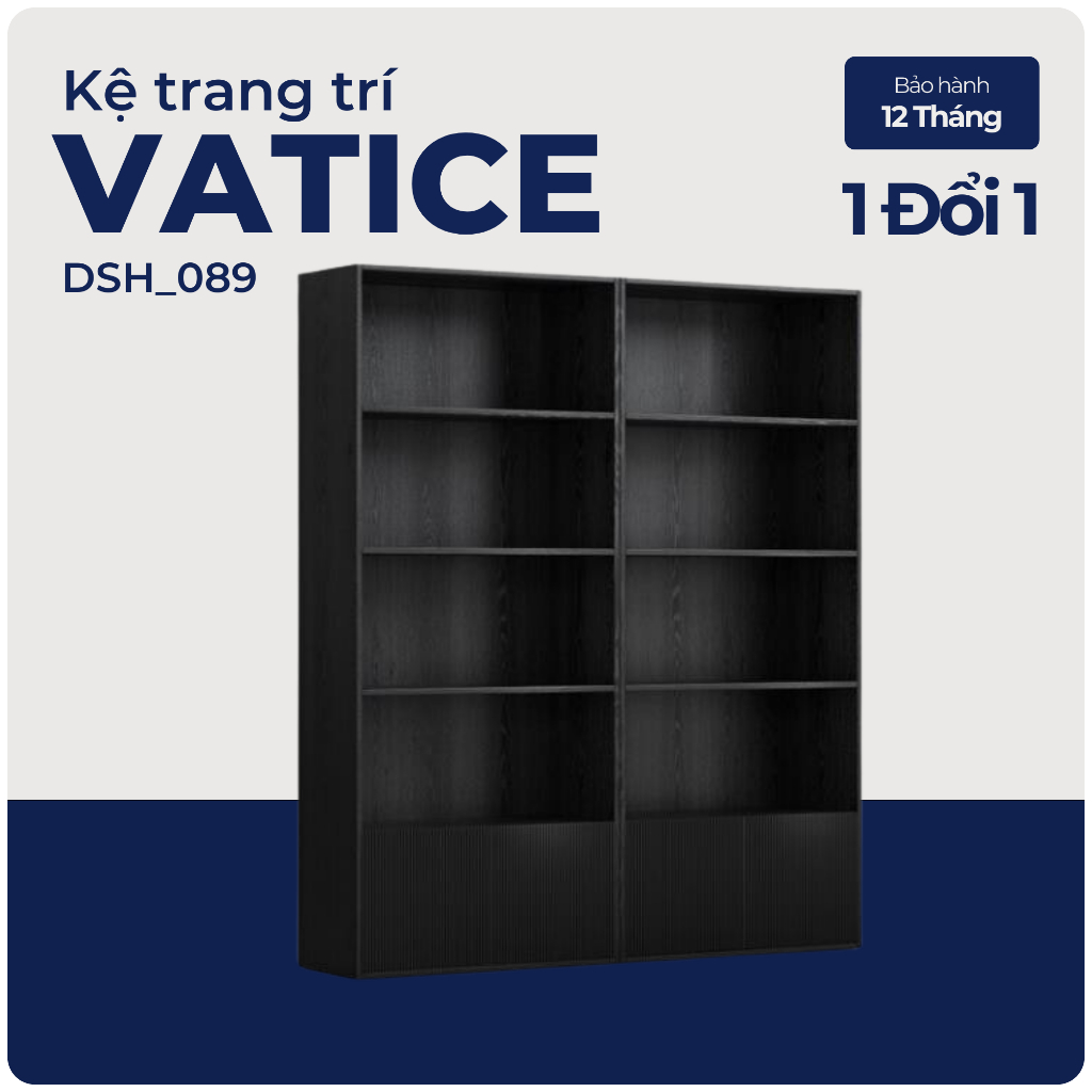 VATICE, Kệ kệ để đồ, DSH_089, 158x35x185cm, Nội thất Nhà trên cao