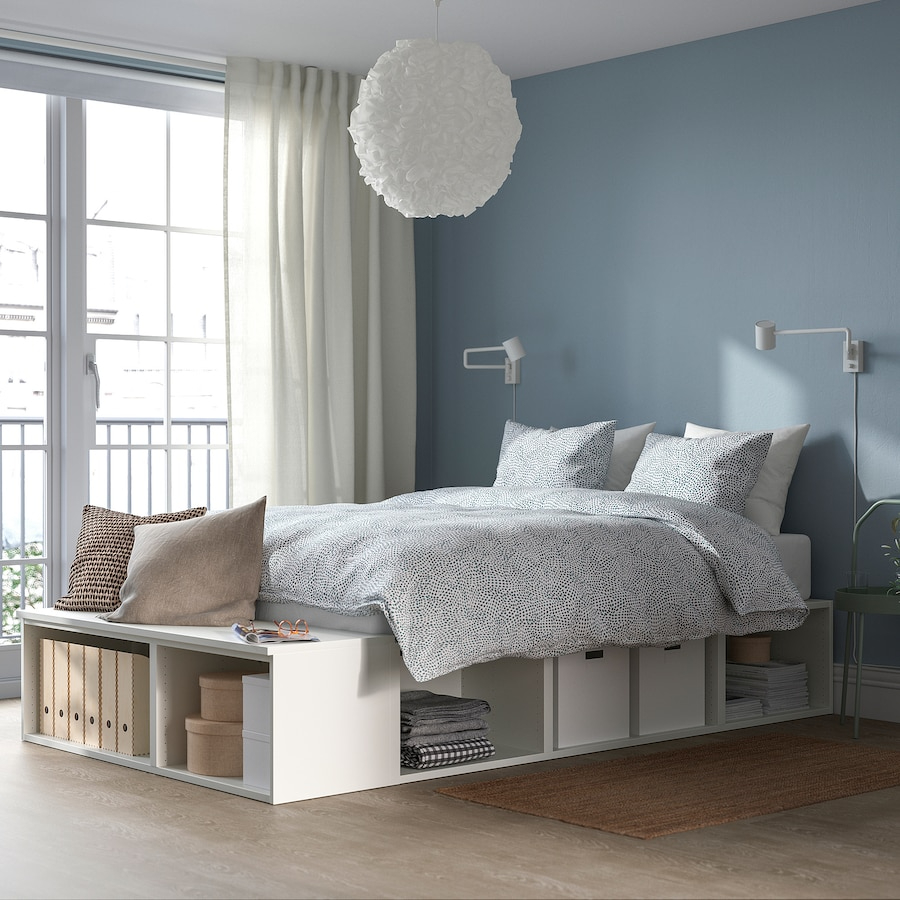 GALLOT, Giường ngủ đa năng kèm hộc lưu trữ, BFR_010, 140x244x43cm, Nội thất Nhà trên cao