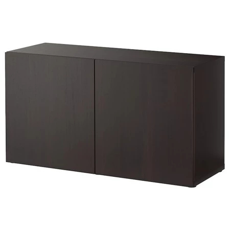 ANGELA, Tủ treo tường 2 cánh nằm ngang, CAB_005, 120x42x64cm, Nội thất Nhà trên cao