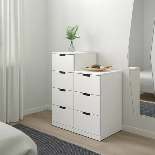 BANODAL, Tủ đựng đồ dùng 7 ngăn kéo, CAB_022, 80x47x98cm, Nội thất Nhà trên cao