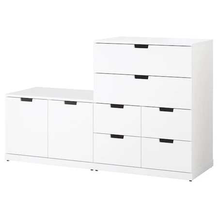 BANODAL, Tủ đựng đồ 8 ngăn kéo, CAB_031, 160x47x98cm, Nội thất Nhà trên cao