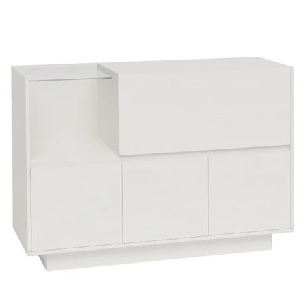 NOA, Tủ trưng bày đồ dùng 4 ngăn kéo, CAB_218, 137x45x94cm, Nội thất Nhà trên cao