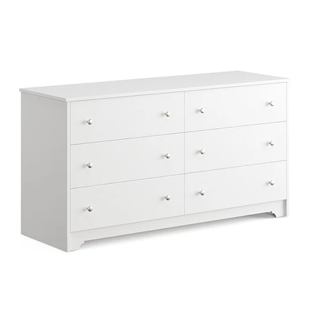 OIM, Tủ đựng đồ tân cổ điển 3 tầng 6 ngăn, CAB_151, 150x50x79cm, Nội thất Nhà trên cao