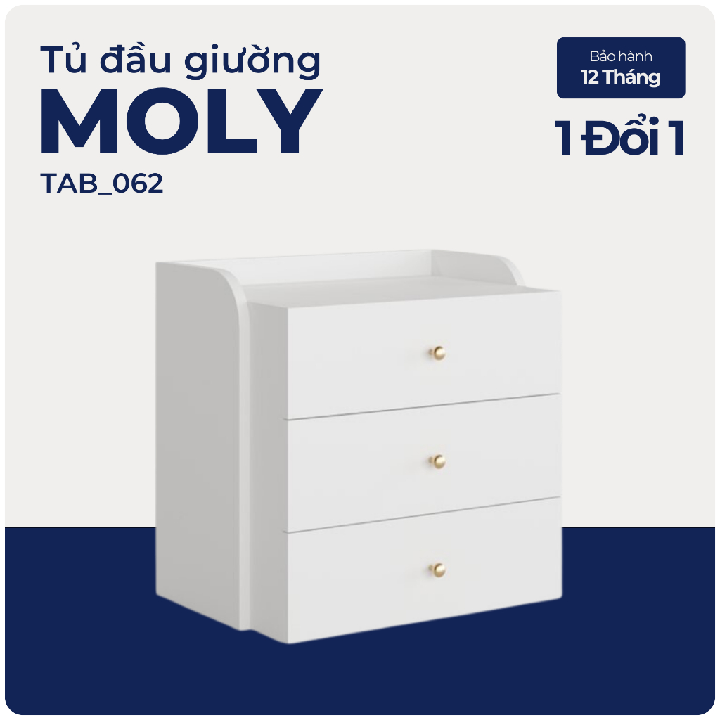 SELLA, Táp đầu giường, TAB_062, 50x35x49cm, Nội thất Nhà trên cao