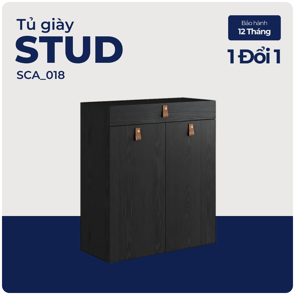 STUD, Kệ giày đa năng, SCA_018, 80x35x92cm, Nội thất Nhà trên cao