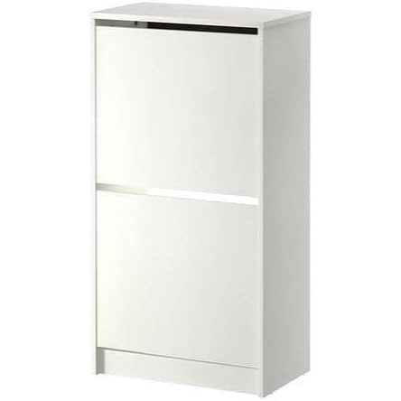 LIDA, Kệ giày đơn giản 2 tầng, SCA_020, 48x28x93cm, Nội thất Nhà trên cao