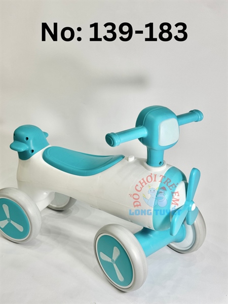 XE CHÒI ĐẦU MÁY BAY NHẠC + ĐÈN 1T/8