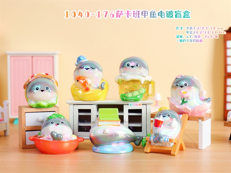 1040-176 HỘP BLINDBOX RÙA SAKABAN 1L/6 1T/96