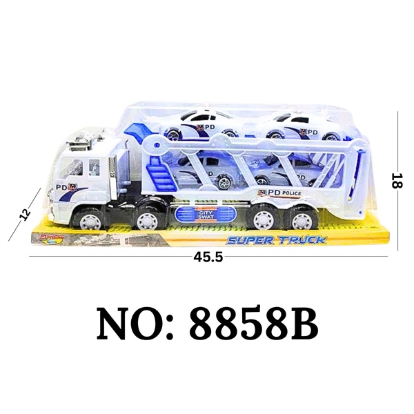 8858B HỘP KIẾNG XE TRỚN 2 TẦNG CHỞ 4C XE HƠI CS SUPER TRUCK