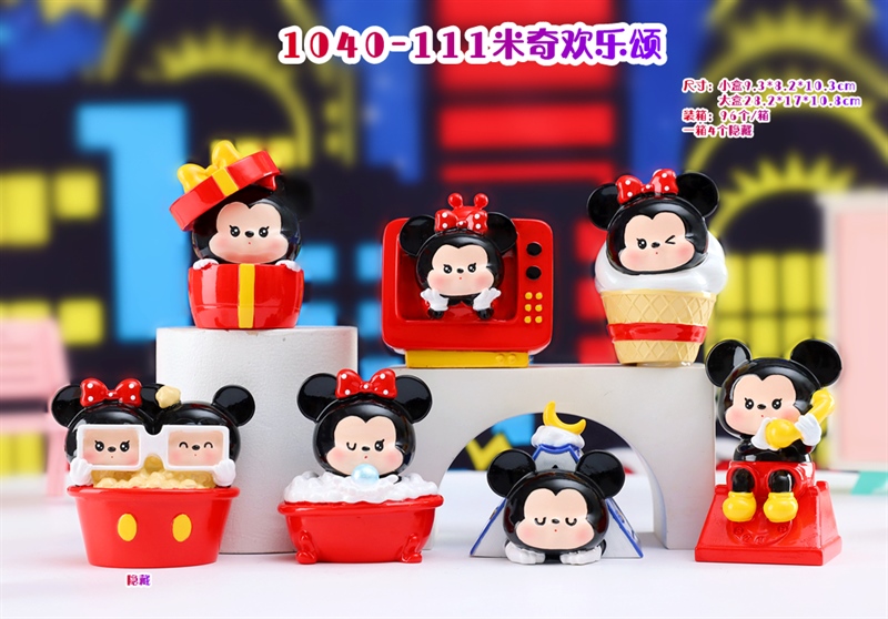 1040-111 HỘP BLINDBOX MICKEY MOUSE LỜI CA NGỢI NIỀM VUI CỦA MICKEY 1L/6 1T/96