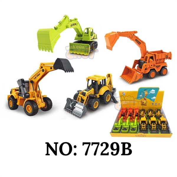 7729B HỘP XE CT BÁNH XÍCH TRỚN 12C ĐỦ MẪU ( CÀO, CÀO+ XÚC, XÚC) (TÍNH HỘP) COS LELAN