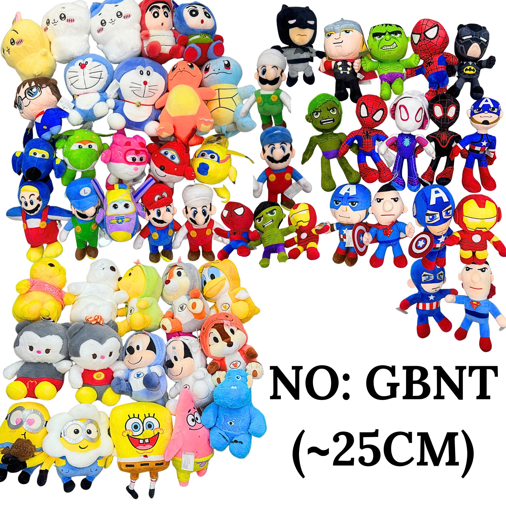 KTGBNT TÚI GẤU BÔNG 236 MẪU