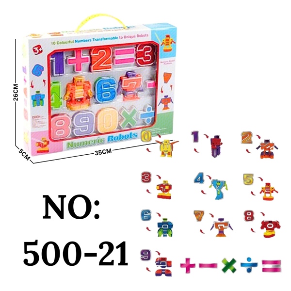 500-21 HỘP RÁP ROBO BIẾN HÌNH SỐ