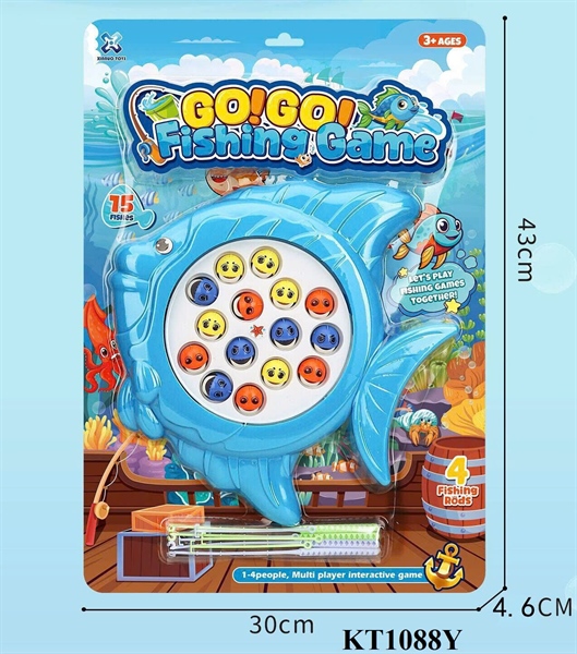 KT1088Y VĨ CÂU CÁ PIN CÁ+ 15C CÁ+ 4C CẦN CÂU FISHING GAME 30X4.6X43