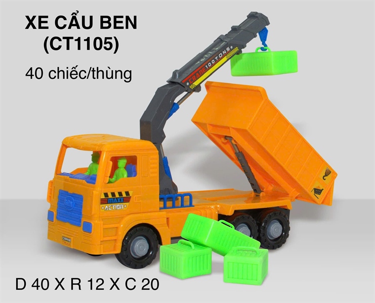 XE CÂU BEN 1T/40C 1105