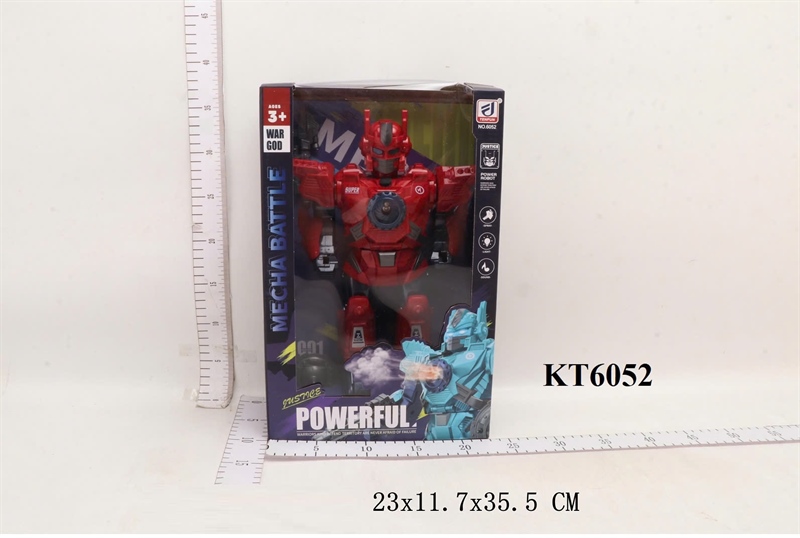 KT6052 HỘP ROBO PIN PHUN KHÓI POWERFUL 23X11.7X35.5 (LĐ)