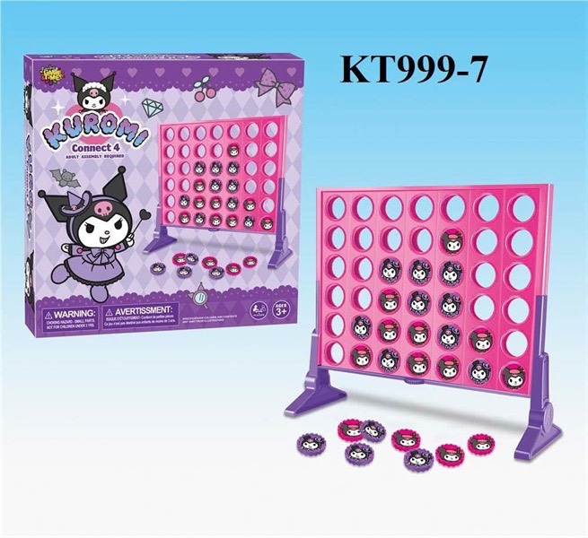 KT999-7 HỘP TRÒ CHƠI CỜ LẬT MẶT KUROMI CONNECT 4