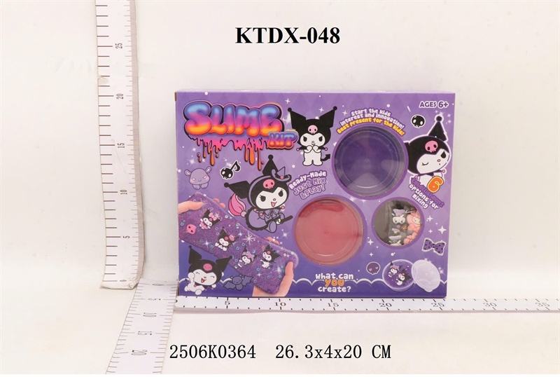 KTDX-048 HỘP TRÒ CHƠI SLIME PHA LÊ TỰ LÀM 2 IN 1 26.3X4X20