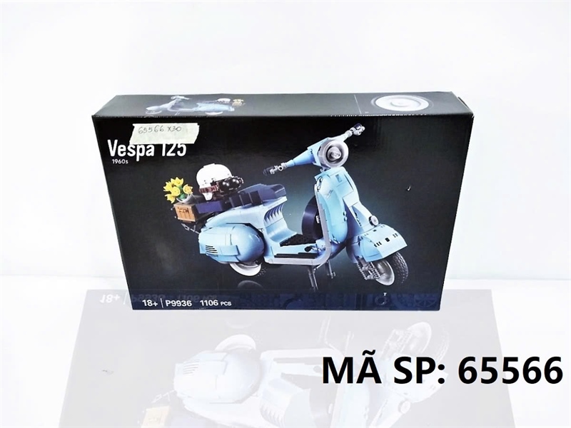 65566 HỘP LOGO RÁP XE VESPA 125 1106 MIẾNG P9936