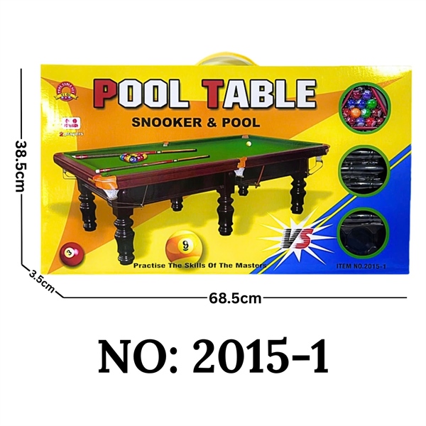 2015-1 HỘP BÀN BIDA LỖ Pool Table