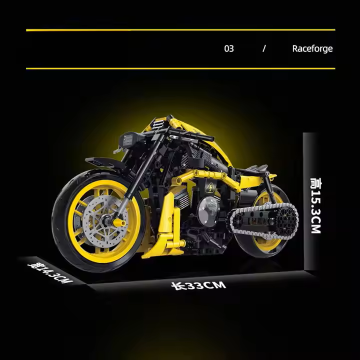 60536 HỘP LOGO RÁP XE MOTO HA LEI WOLVERINE 554 MIẾNG TL 18 RACEFORGE