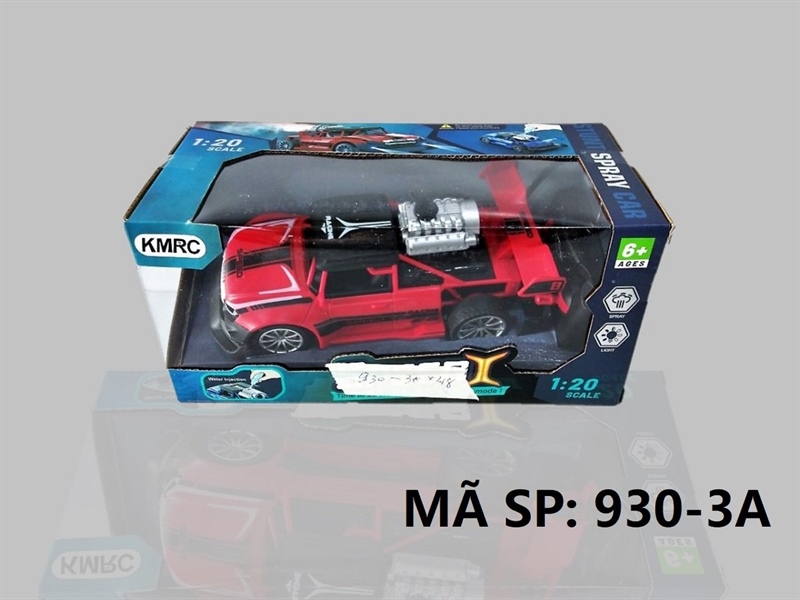 930-3A HỘP XE BÁN TẢI ĐK 7 Đ.TÁC, CÓ SẠC, PHUN KHÓI TL 1:20 Speed KM660-1-KM660-6