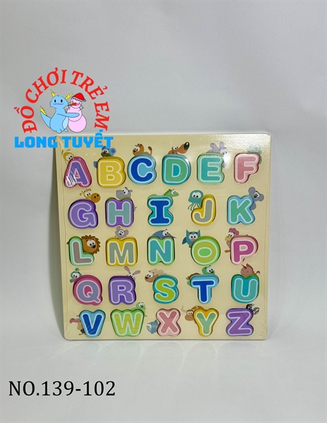 BẢNG CHỮ IN HOA GỖ 1T/72