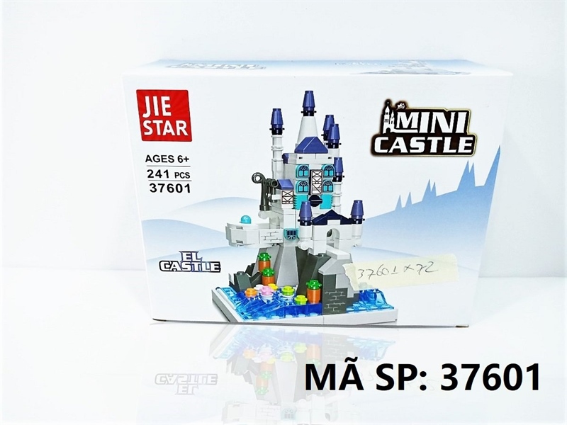 37601 HỘP LOGO RÁP LÂU ĐÀI 241 MIẾNG Mini Castle (Jie Star)