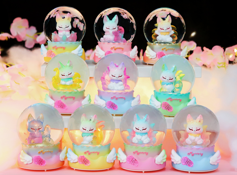 1040-147 HỘP BLINDBOX QUẢ CẦU HỒ LY CÓ ĐÈN 1L/6 1T/72