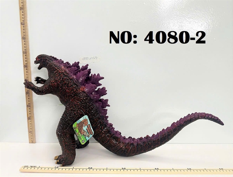 4080-2 TÚI KHỦNG LONG GODZILLA LƯNG GAI MỀM PIN 1C