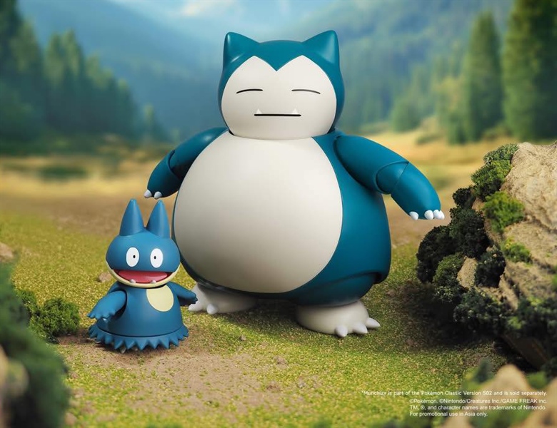 Mô hình trang trí Pokemon - CV-L - Snorlax - Blokees - EP20