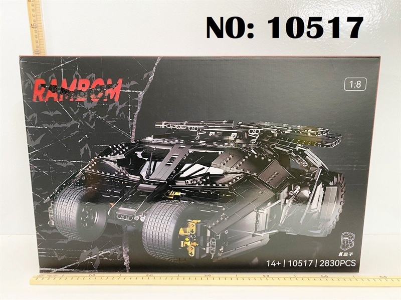 10517 HỘP LOGO RÁP XE HƠI 2830 MIẾNG TL: 1:8 RAMBOM