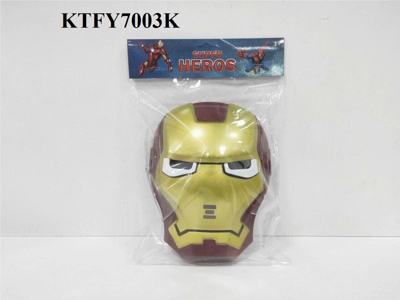 KTFY7003K TÚI MẶT NẠ PIN SN NGƯỜI SẮT SUPER HEROS (PVC)