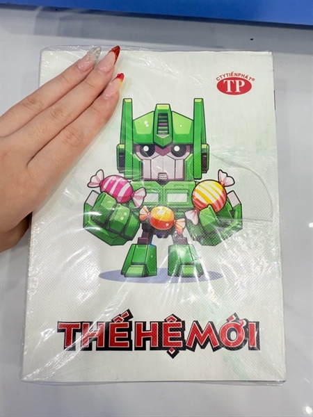 VỞ CTY TIẾN PHÁT THẾ HỆ MỚI TẬP HỌC SINH 96 TRANG CẢ BÌA 4 Ô LI