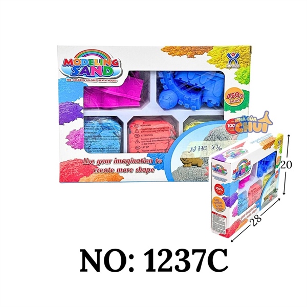 1237C HỘP ĐẤT SÉT CÁT NẶN LÂU ĐÀI+ KHUÔN