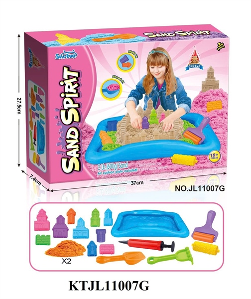 KTJL11007G HỘP ĐẤT SÉT CÁT NẶN NHÀ LÂU ĐÀI+ KHÂY+ KHUÔN SAND SPIRIT 37X7.4X27.5