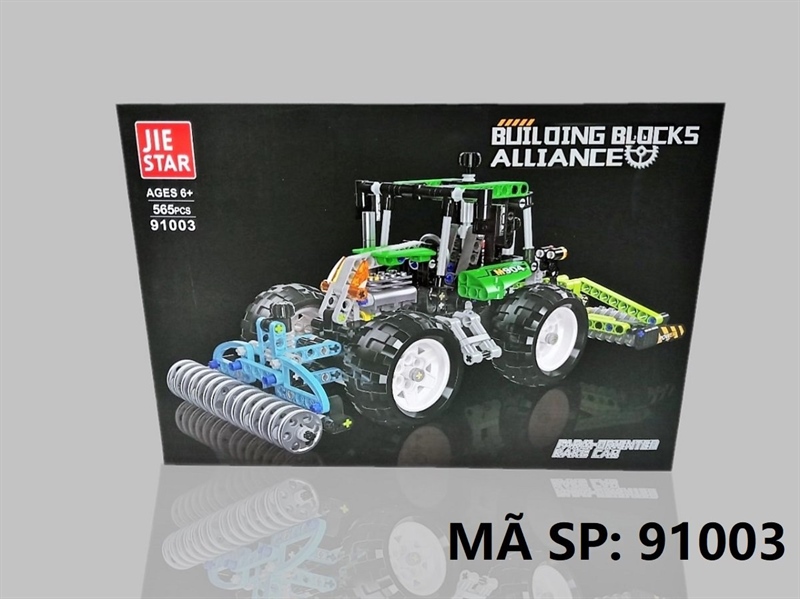 91003 HỘP LOGO RÁP XE CT LU 565 MIẾNG Building Block Alliance (JIE STAR)