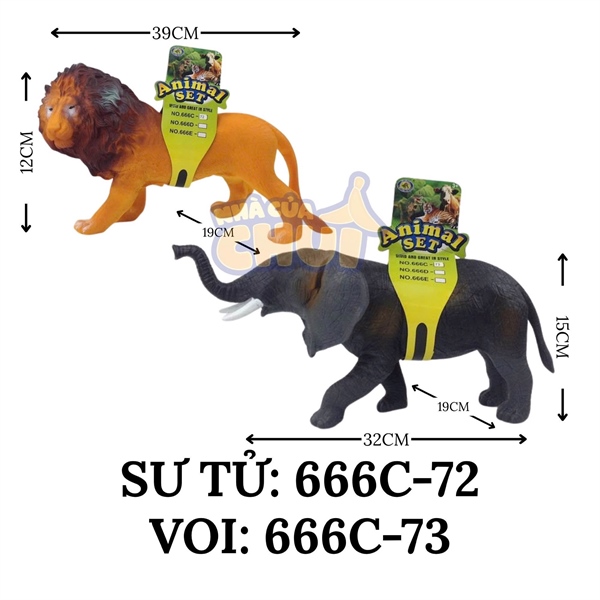 666C-72 TÚI THÚ 1C SƯ TỬ MỀM