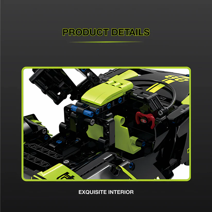 60511 HỘP LOGO RÁP XE HƠI BUGATTI 910 MIẾNG TL 114 10CMX34CMX15CM