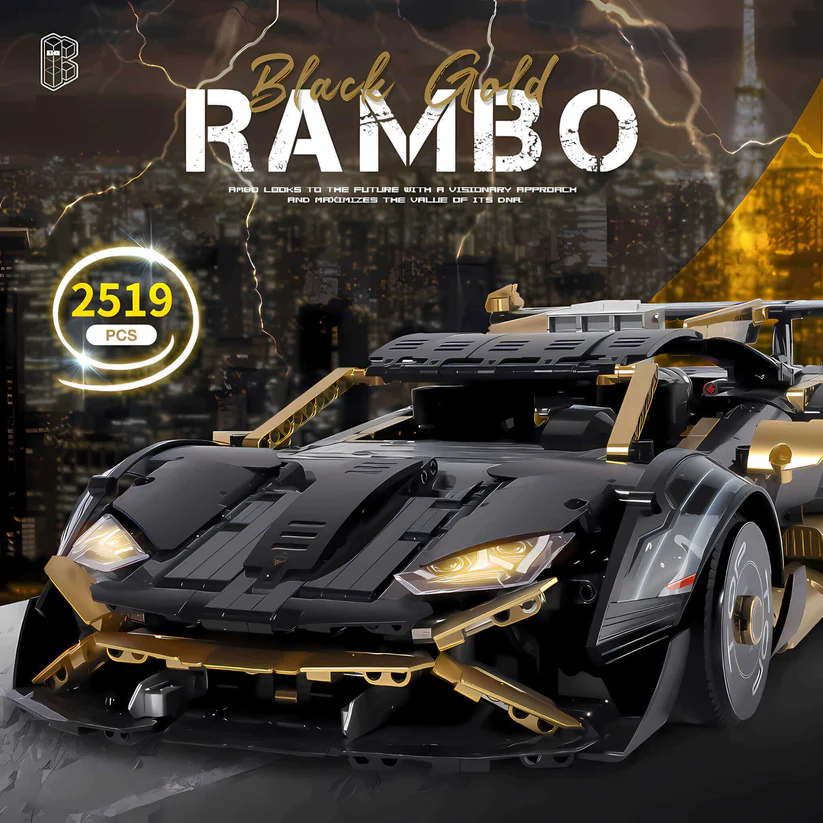 10600 HỘP LOGO RÁP XE HƠI ĐUA 2519 MIẾNG RAMBO TL: 110