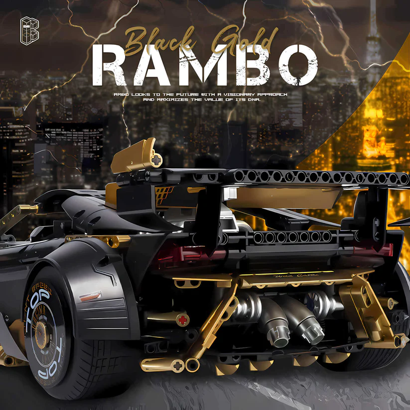 10600 HỘP LOGO RÁP XE HƠI ĐUA 2519 MIẾNG RAMBO TL: 110